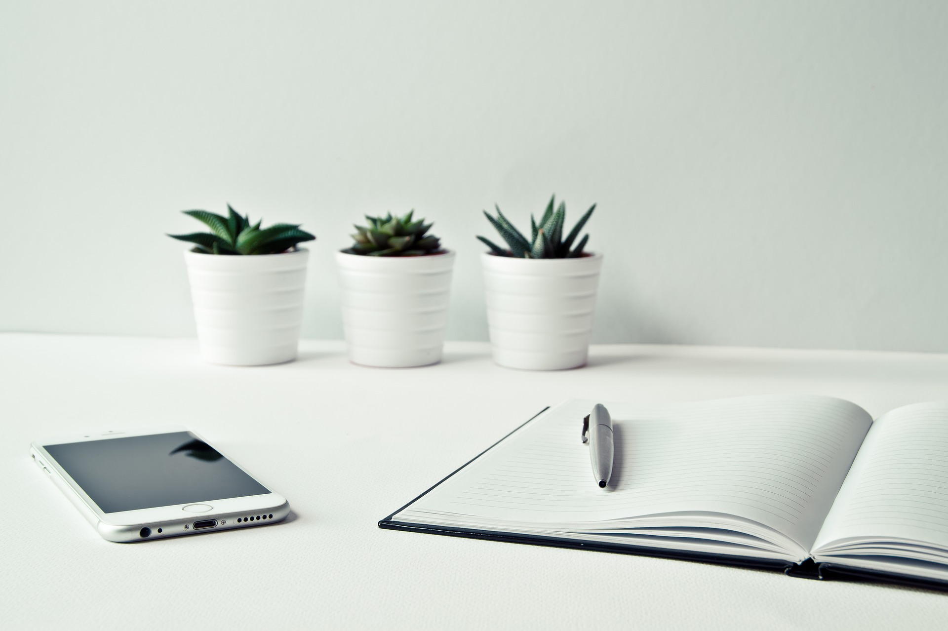 Stock photo of a desk